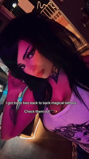 Would love to do more magical themes✨ #TattooArtist #tattooideas #tattooshop #tattoolife #tattoo #blackandgraytattoo #backpiecetattoo | Ashley Asylum