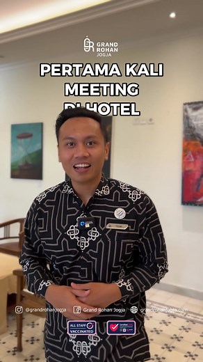 Pertama kali meeting di hotel? Sahabat rohan wajib tahu ini! 😌👍 #GrandRohanJogja #fyp #staycationjogja #rekomendasihoteljogja #hotelMICEjogja #hotelyogyakarta #hotelsyariahjogja #hotelMICE