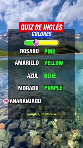QUIZ de COLORES en INGLÉS 🤯🇺🇲 | P2 #colores #palabraseningles #preguntasyrespuestas #quiz #test #quiztime #english #ingles #ingles_desdecero