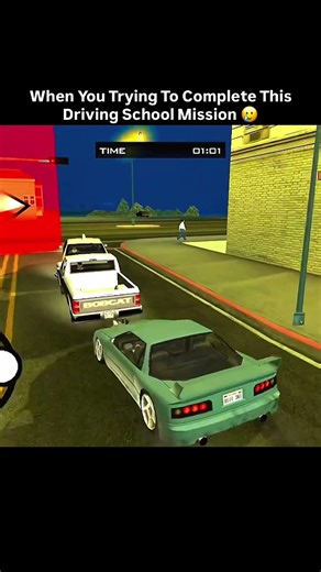 Gta San andreas Driving School Mission Review😶 | #gtasanandreas #sampmemes #samp