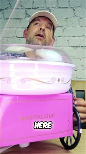 Desktop Cotton Candy Machine: Fun & Delicious Treats! #shorts
