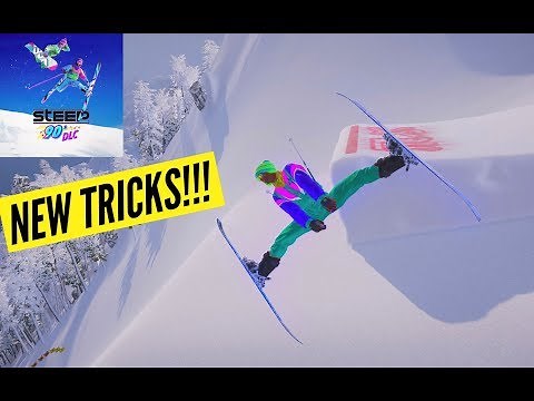 Steep | The 90s DLC Added CRAZY NEW TRICKS!