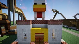 ROASTED CHICKEN RESTAURANT! Minecraft Map