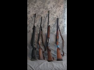 Обзор моих ружей. Иж 27, ИЖ 58, МР 153.