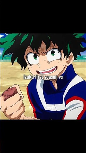Izuku first vs last season | #myheroacademia #anime #subscribe #100k #shoto #izuku | ‪@Mrs.Todoroki‬