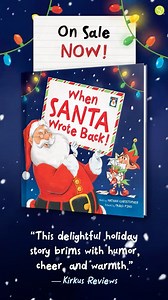 Only 50 days until Christmas—but who’s counting? 😅 Definitely not Jake… 😉 See what happens when Santa actually answers Jake’s over-the-top wish list in WHEN SANTA WROTE BACK by Nathan Christopher. Add this heartwarming holiday read to your shelf today! 🎄📚 | Sourcebooks Kids