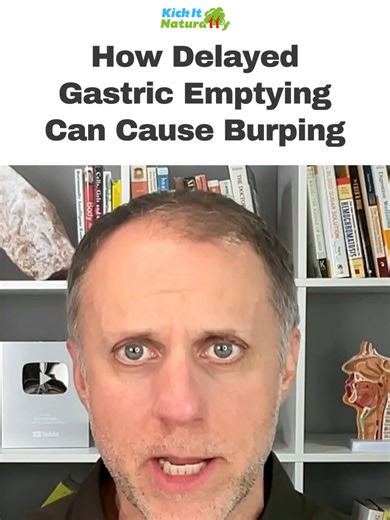 How Delayed Gastric Emptying Can Cause Burping To see the full video on Why Am I Burping So Much? 5 Hidden Reasons & How to Fix Them Naturally, go here: https://www.youtube.com/watch?v=mf26nbsHn-E Subscribe to our main Kick It Naturally Channel here: https://www.youtube.com/channel/UCEN08D5qYz8EHvwixHckYbg?sub_confirmation=1 ➤ Register for our TOTALLY FREE 4-Week Online Digestion Course to better understand your unique body chemistry and which aspects of digestion may need a little boost for you