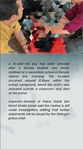 Teen arrested after fatal stabbing of female student at Bandar Utama secondary school