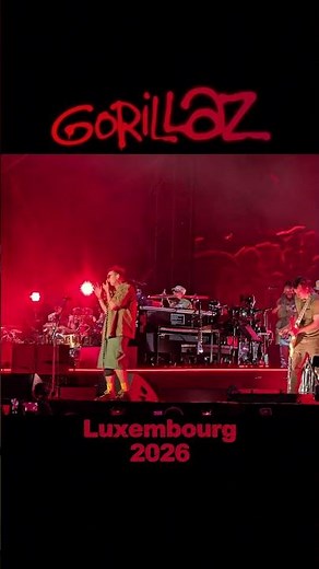 Gorillaz - Feel Good Inc. - Luxembourg 2026