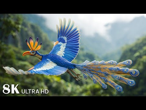 TOP 🦜 50 MOST COLORFUL BIRDS OF THE AMAZON RAINFOREST/ 8K ULTRA HD / LET'S PROTECT WILDLIFE TOGETHER