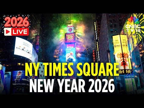 Times Square NYE 2026 LIVE: New Year’s Eve Ball Drop in Times Square, New York City | USA LIVE |N18G