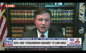 2.4K views · 111 reactions | I spoke with Jon Scott this evening on Fox Report about House Democrats' effort to pack #SCOTUS – which would destroy the foundation of our judicial system – and what steps President Biden needs to take after finally admitting the ongoing border crisis is, in fact, a crisis. Watch  | Speaker Mike Johnson | Facebook