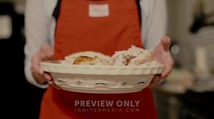 Woman Bringing Food To The Table - Stock Videos