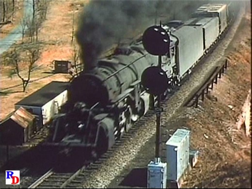 75K views · 5.2K reactions | What appears to be a mixed train powered by a K-class "Mountain" type and then a Y-Class 2-8-8-2 compound Mallet steam locomotive on a time freight in this clip from the Herron Rail Video show "Pocahontas Glory, Steam on the Norfolk & Western, Volume 3" https://rfd.video/Pocahontas3 | Steam Giants | Facebook