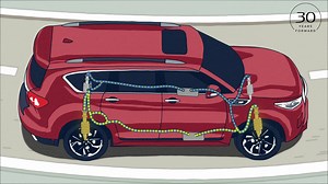 INFINITI Hydraulic Body Motion Control continually adjusts the suspension system for greater stability and a luxuriously smooth ride at any speed. #30YearsForward www.infiniti.ca/en/suv/qx80/highlights/performance.html | INFINITI