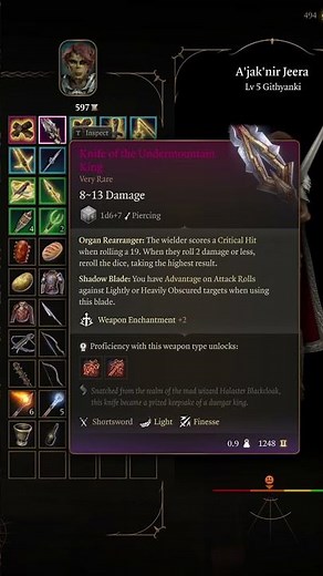 Knife of the Undermountain King