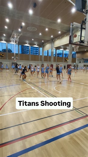 TEAM SHOOTING GAME | Titans Team Shooting - ring v ring, team v team ,first to a score. After shot and rebound, touch halfway. Spots and moves on the catch, can be adjusted to cover more ground. Game demonstrated by our @basketballnsw SPP girls, led by Coach @curtis.sardi #instagood #coaching #growth #basketball #fyp #passion #fun #nba #fiba #beginner #shooting #shootingdrills | Jarrod Moore