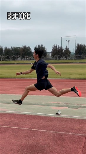三段跳びコーチングのBefore→After #三段跳 #三段跳び #三段跳びコーチ #トレーニング