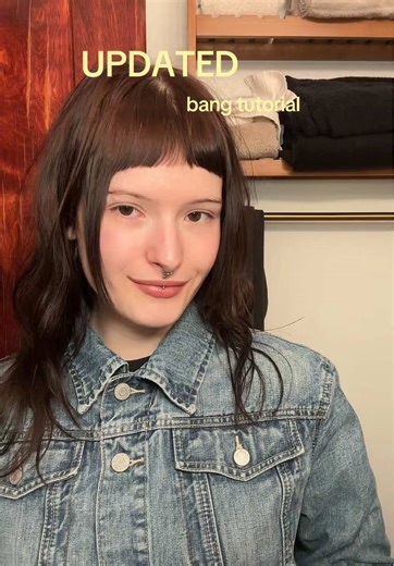 Easy Bang Styling Tutorial