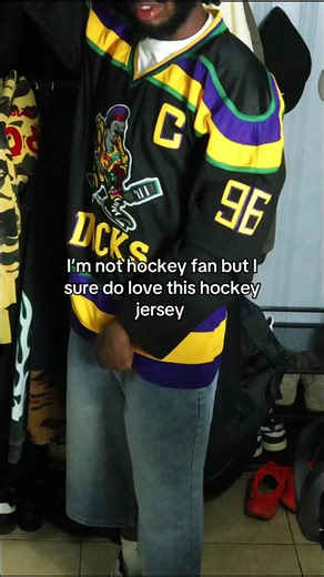 Stylish Mighty Ducks Hockey Jersey for Fans