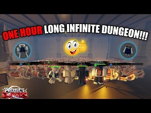 WHAT I GOT FROM A 1+ HOUR LONG DUNGEON!!! GIVEAWAY! Project Slayers