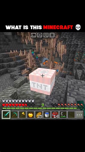 MCPE Gamer | What Is This Minecraft 💀 #minecraft | Instagram