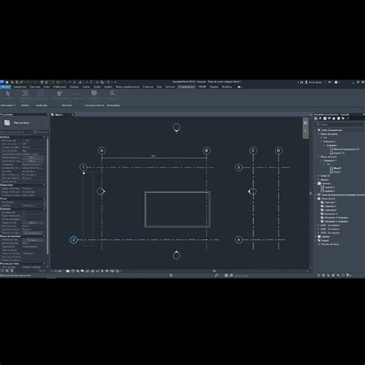 Acotar ejes #revit #bim #mep #autodesk #construction