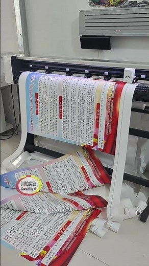 Contour Cutting Plotter With Signmaster software CCD camera Cutting