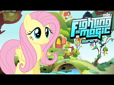 MLP Fighting Is Magic Aurora Fluttershy Arcade Mode Gameplay