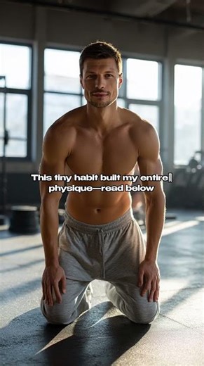 This tiny habit built my entire physique—read below