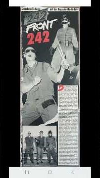 FRONT 242 "Take One" (Live at Grugahalle, Essen, 04/11/1987, Supporting to Depeche Mode) ❤️😎🌹❤️