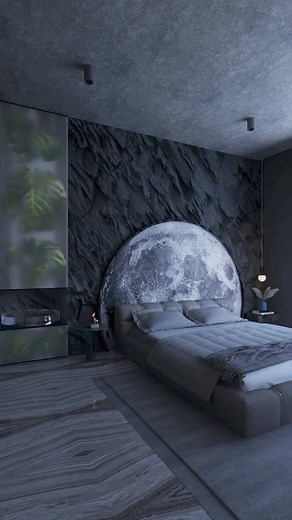 80K views · 1.4K reactions | Moon In The Bedroom 﫰 #lightingdesignDesign and visualization by Sitaram Home Design #moon #light #moonlight #lightingdecor #interiordesign #interiorstyling #lampshade #homedecor #foryou #bedroominspiration #bedroomdecor #bedroom #smartbedroom | Sitaram Home Design | Facebook