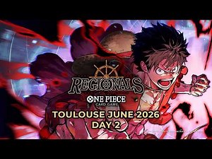 [DAY 2] One Piece Card Game Offline Regional | Live From Toulouse | BANDAI OFFICIAL LIVESTREAM