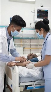 Direct IV injection 💉😳Ai hospital moment…stay strong #💪 #doctor #medical #surgery #ivinjection #🏥