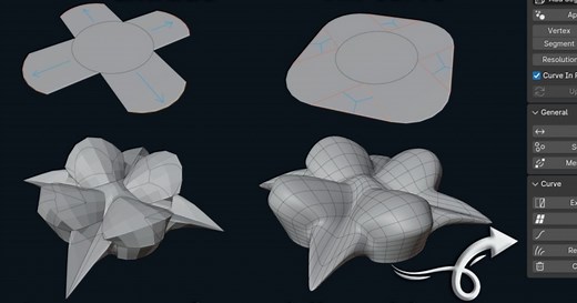 Be More Efficient with Expert Curve Modeling Add-On for Blender