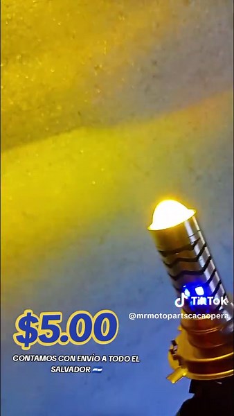 Foco H4 LED Bicolor Universal para Motos