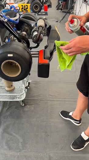 Official Practice day at Champions of the Future! Karts dialled in. our Drivers sharp. Let’s get to work. 🏎️#worrmotorsport | WORR Motorsport