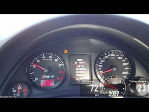 B7 RS4 0-160 km/h test w/ full JHM exhaust and tune