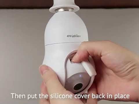 LaView 5GHz Light Bulb Camera Setup Video