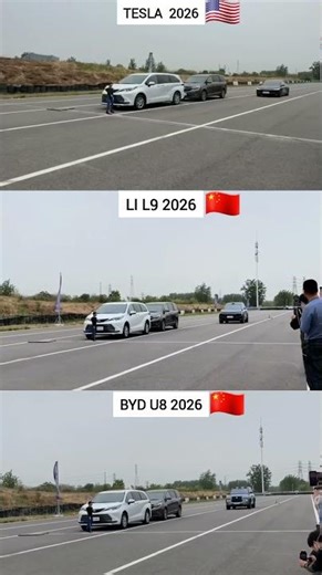 Insane AEB Test: Tesla vs Xiaomi vs XPeng?