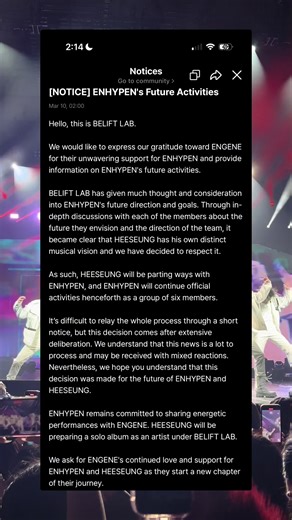 I never thought this day would come 😭 #enhypen #heeseungenhypen #leeheeseung #engene #heeseung