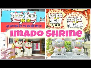 Attraction in Asakusa - Imado Shrine (Maneki Neko/ Lucky Cat Shrine)