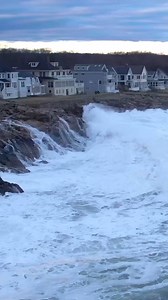 HUGE SURF: Check out this video sent to us by Nick Eaton yesterday! Huge surf crashing up near homes at Short Sands Beach in York. IG: @nick_eaton_lifeinfocus | WMTW-TV