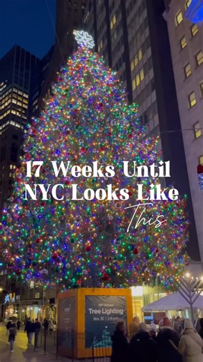 106.7 Lite FM on Instagram: "✨ Just 17 weeks until the city sparkles like this again ✨ From twinkling lights to holiday magic on every corner, we can already feel the Christmas cheer. 🎄🎶"