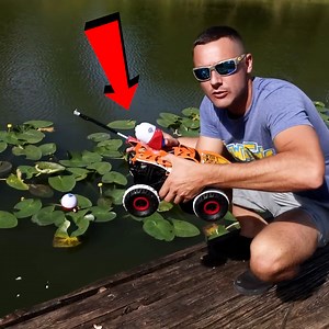 319K views · 2.5K reactions | Pond Monster Caught by DIY Rc Fishing Truck! | RAWWFishing | Facebook
