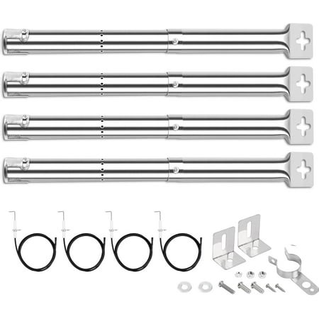 GFTIME 12 to17.5 Burner Universal Adjustable Stainless Steel Burner Pipe Replacement for Perfect Flame, Master Forge, Uniflame, Coleman, Black &Decker, Grillmaster, Grill Chef, 4 Pack - Walmart.ca