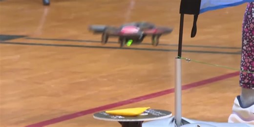 Drone competition pilots student growth