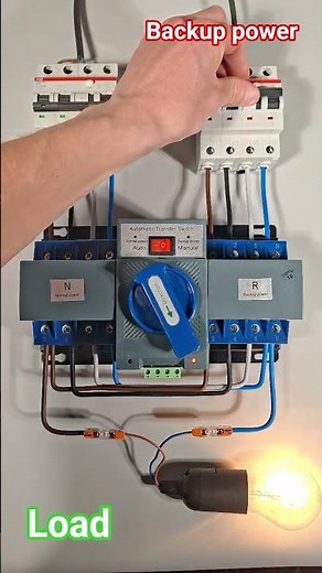 Generator Emergency Backup Switch Automatic Transfer Switch #diy #electrical #battery #generator