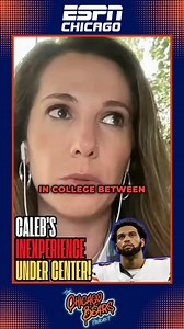 13K views · 120 reactions | Caleb Under Center - Courtney Cronin full show w/PatTheDesigner: https://bit.ly/4jjSw7d #chicagobears #dabears #CalebWilliams | ESPN Chicago | Facebook