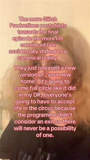 In my DR, whether anyone likes it or not, we’ve figured out that there was never an “exit” fed into the programme, which is why when Caine creates an “exit” it leads to nowhere. And you can’t just “swim through the void” like some people say here, because it genuinely damages your code and you can’t make it out before you’re already pieces of code scattered across the void. So we’re all sort of “stuck” unless the programme gets shut down. Once the programme gets shut down everyone can be release